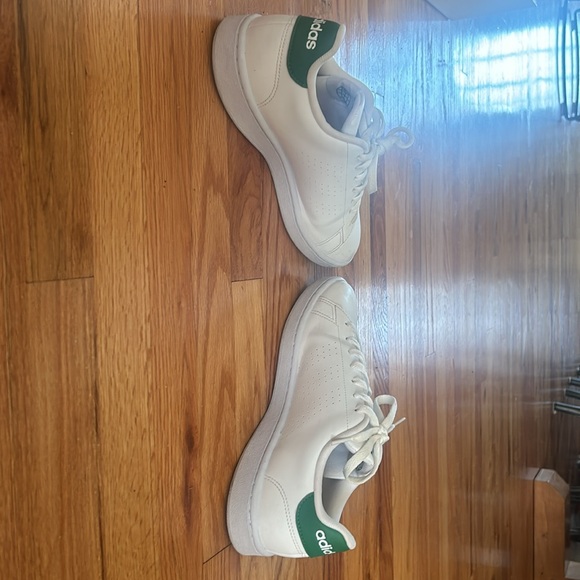 Stan Smith Adidas White leather sneakers men’s size 9 1/2 - Picture 5 of 8